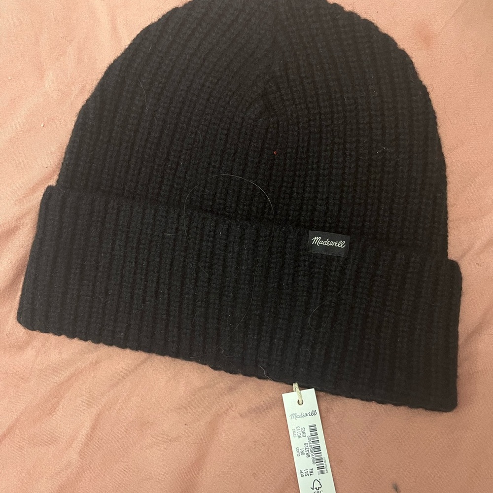 chunky merino wool cuff beanie
